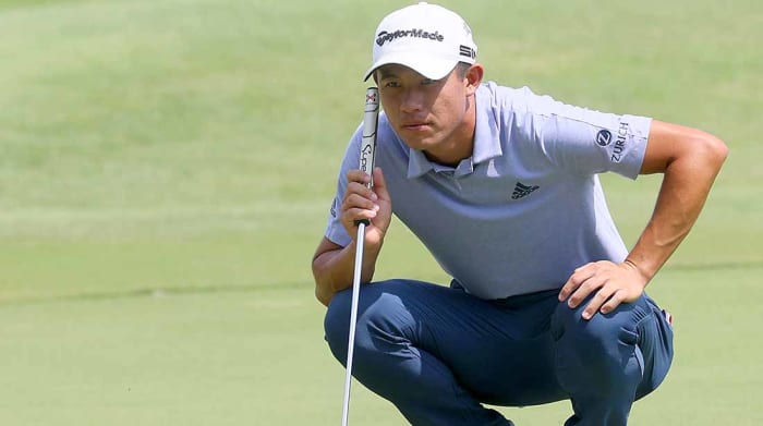 Collin Morikawa enters the Northern Trust as the FedEx Cup points leader.